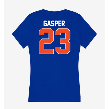 Florida - NCAA Football : Chad Gasper - Women's V-Neck T-Shirt-1
