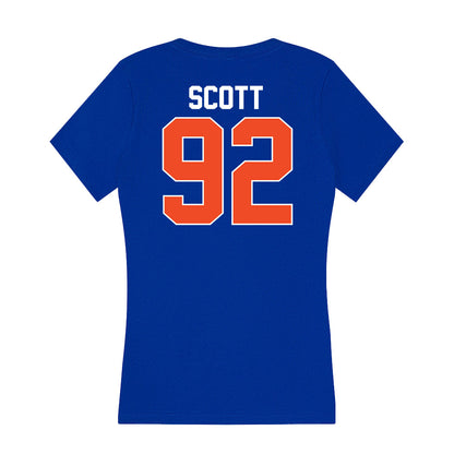 Florida - NCAA Football : Sebastian Scott - Women's V-Neck T-Shirt-1