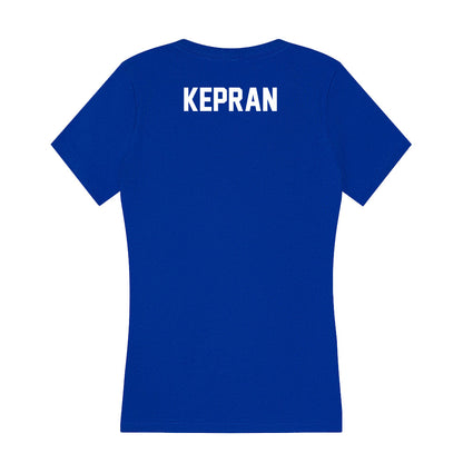 Florida - NCAA Men's Track & Field : Edward Kepran - Women's V-Neck T-Shirt-1