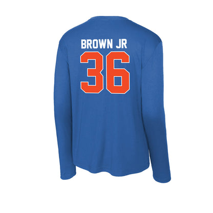 Florida - NCAA Football : Vincent Brown Jr - Activewear Long Sleeve T-Shirt-1