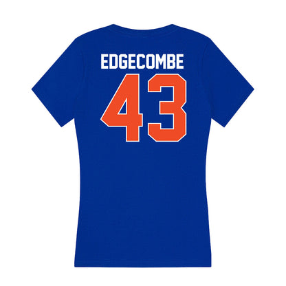 Florida - NCAA Football : Jaden Edgecombe - Women's V-Neck T-Shirt-1