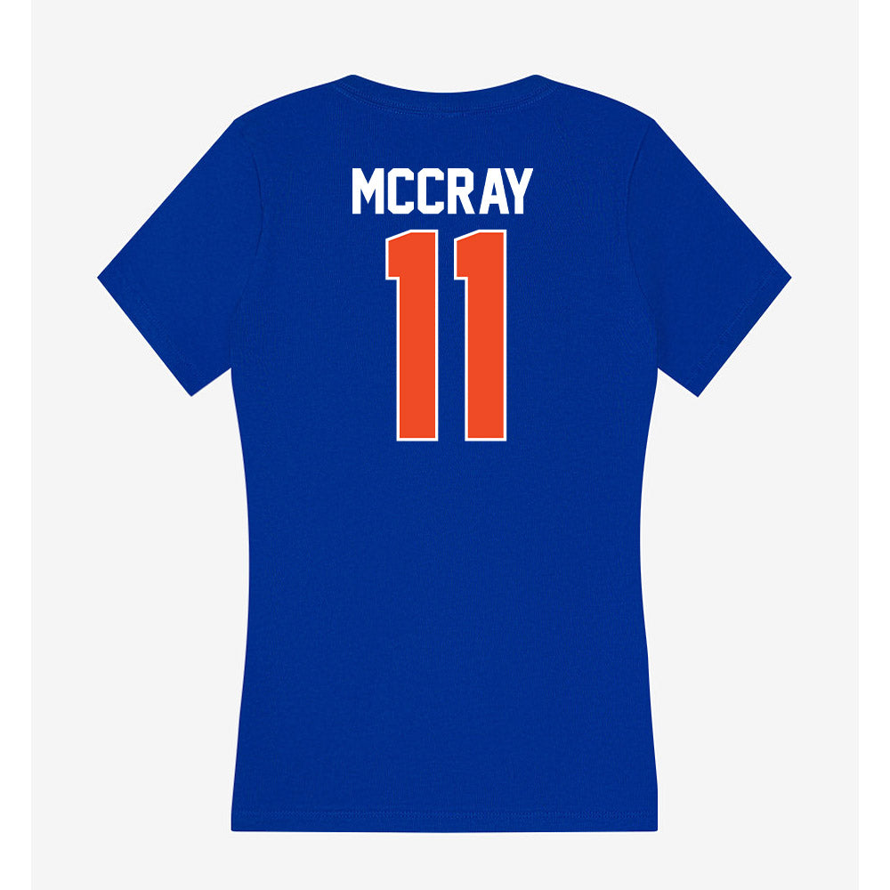 Florida - NCAA Football : LJ McCray - Women's V-Neck T-Shirt-1