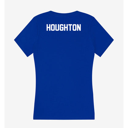 Florida - NCAA Women's Tennis : India Houghton - Women's V-Neck T-Shirt-1