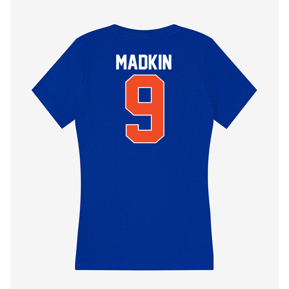 Florida - NCAA Women's Volleyball : Aniya Madkin - Women's V-Neck T-Shirt-1