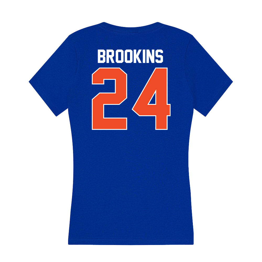Florida - NCAA Baseball : Blake Brookins - Women's V-Neck T-Shirt-1