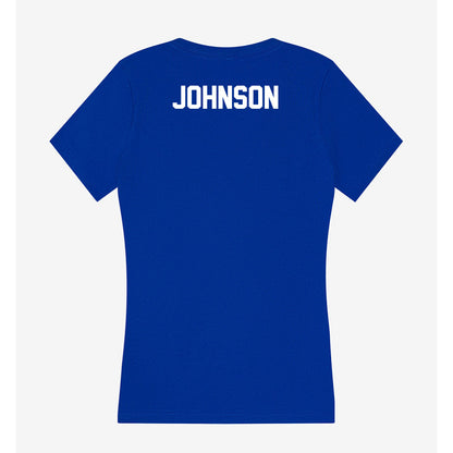 Florida - NCAA Men's Tennis : JanMagnus Johnson - Women's V-Neck T-Shirt-1
