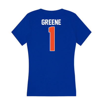 Florida - NCAA Women's Lacrosse : Gabby Greene - Women's V-Neck T-Shirt-1