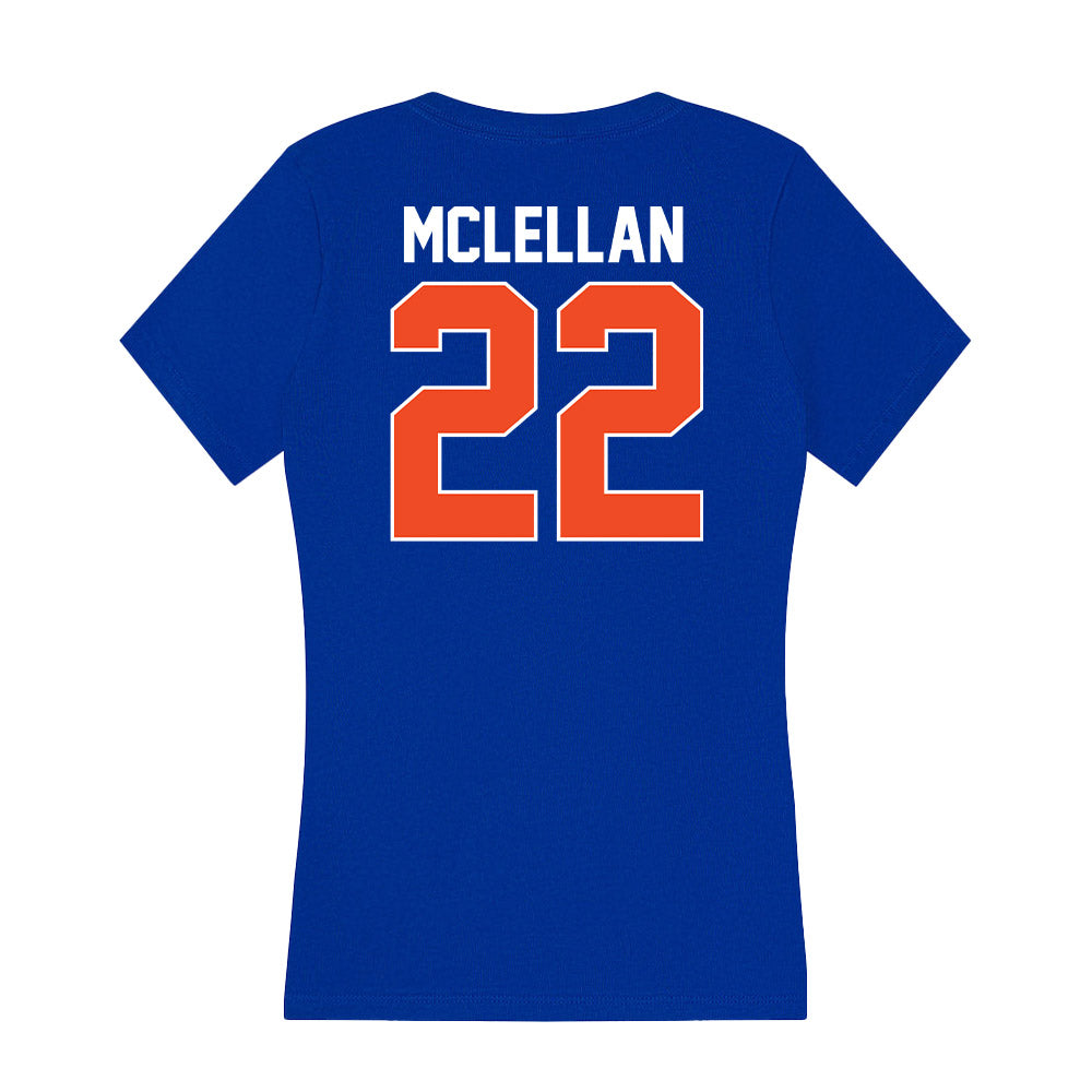 Florida - NCAA Softball : Cassidy McLellan - Women's V-Neck T-Shirt-1