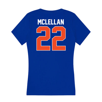 Florida - NCAA Softball : Cassidy McLellan - Women's V-Neck T-Shirt-1