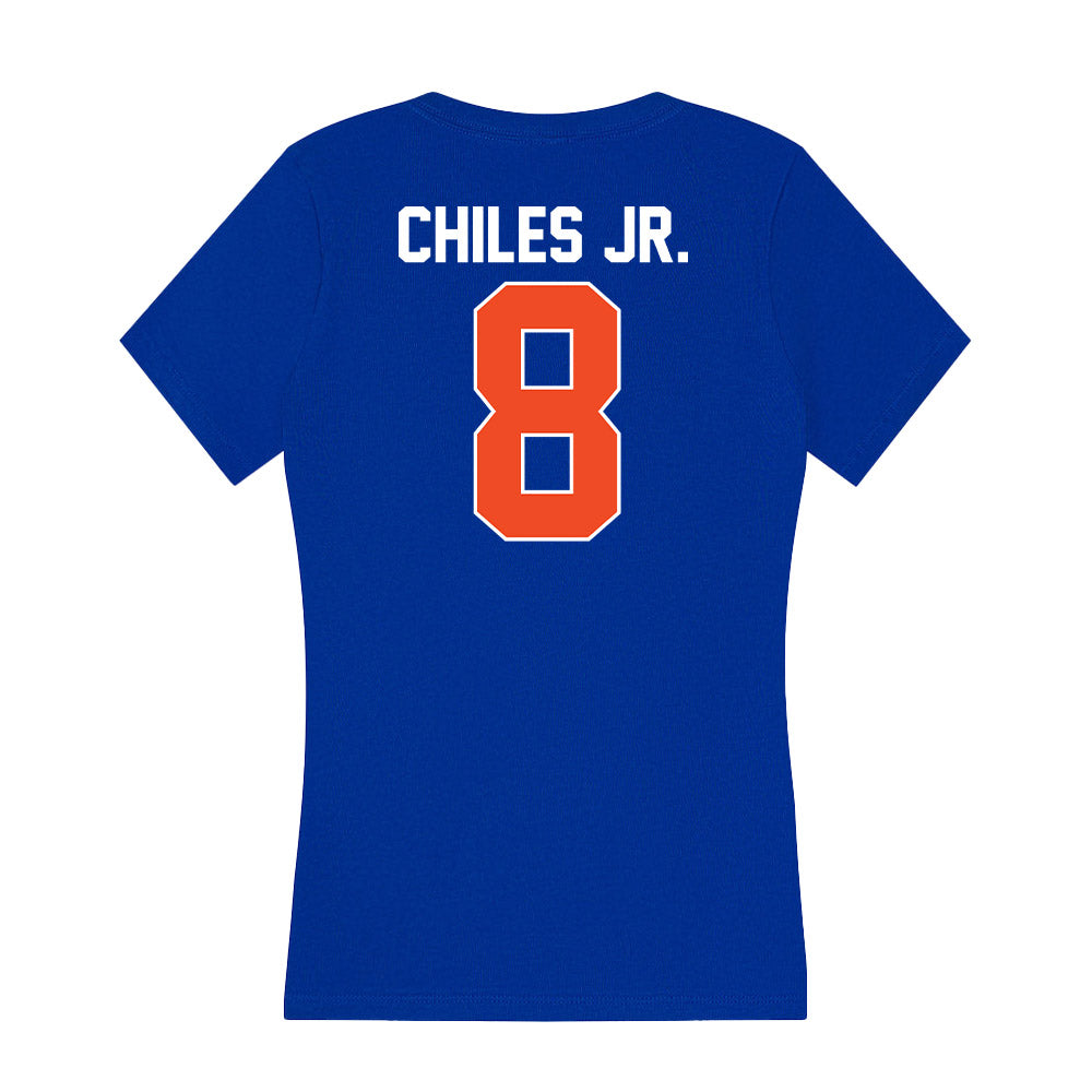Florida - NCAA Football : Aaron Chiles Jr. - Women's V-Neck T-Shirt-1