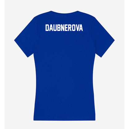 Florida - NCAA Women's Tennis : Nikola Daubnerova - Women's V-Neck T-Shirt-1