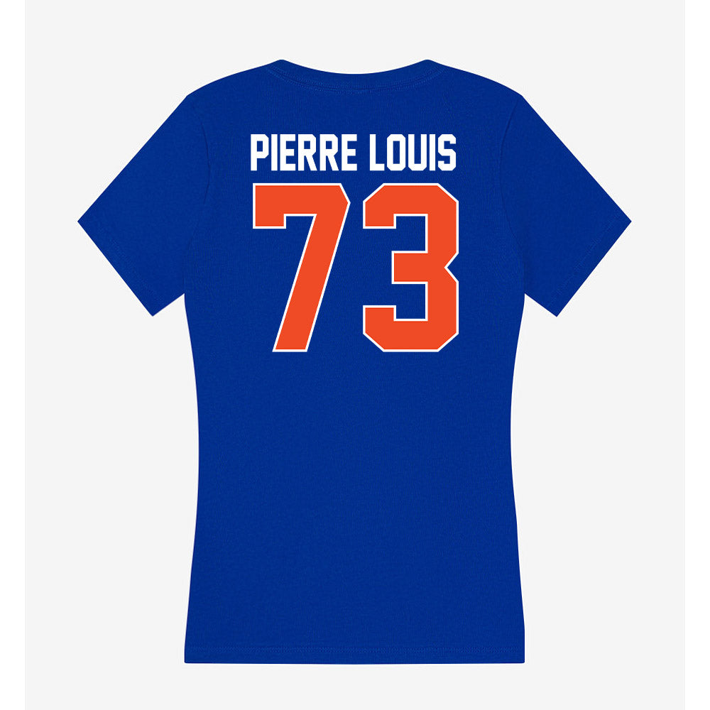 Florida - NCAA Football : Daniel Pierre Louis - Women's V-Neck T-Shirt-1
