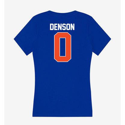 Florida - NCAA Football : Sharif Denson - Women's V-Neck T-Shirt-1