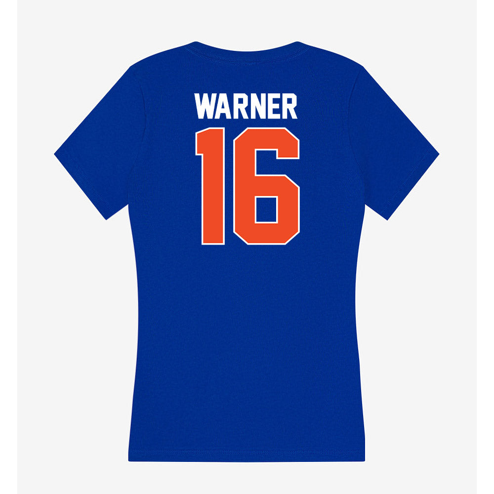 Florida - NCAA Football : Aidan Warner - Women's V-Neck T-Shirt-1