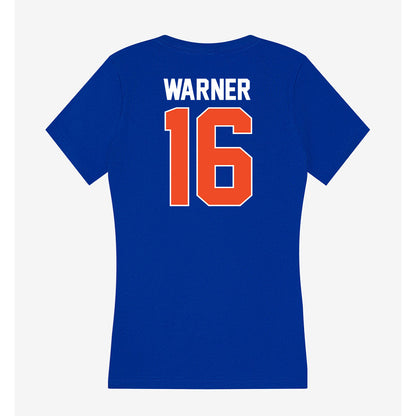 Florida - NCAA Football : Aidan Warner - Women's V-Neck T-Shirt-1