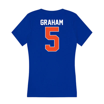 Florida - NCAA Football : Myles Graham - Women's V-Neck T-Shirt-1