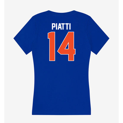 Florida - NCAA Women's Basketball : Caterina Piatti - Women's V-Neck T-Shirt-1