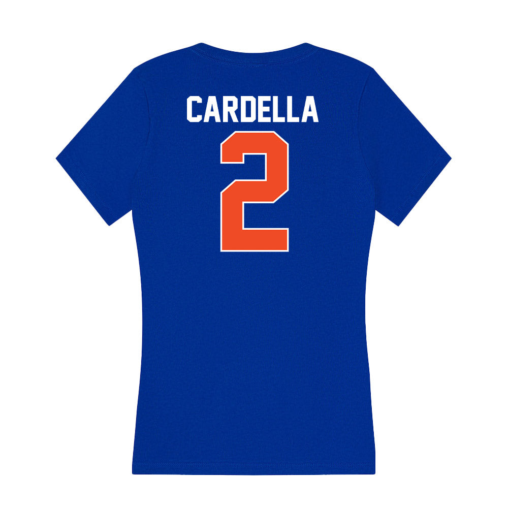 Florida - NCAA Women's Lacrosse : Sophia Cardella - Women's V-Neck T-Shirt-1