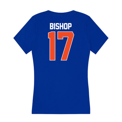 Florida - NCAA Women's Lacrosse : Cali Bishop - Women's V-Neck T-Shirt-1