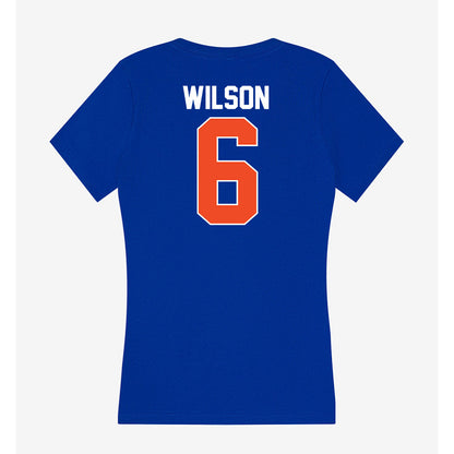 Florida - NCAA Football : Dallas Wilson - Women's V-Neck T-Shirt-1