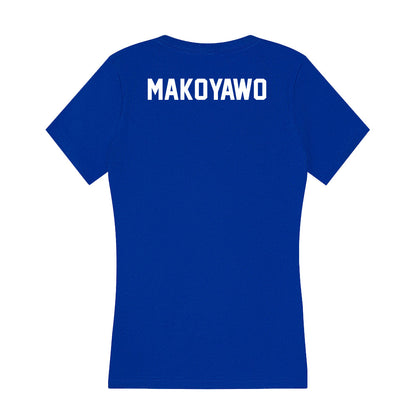 Florida - NCAA Men's Track & Field : Toby Makoyawo - Women's V-Neck T-Shirt-1