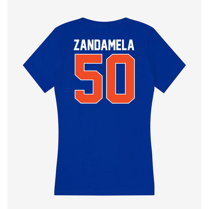 Florida - NCAA Football : Jason Zandamela - Women's V-Neck T-Shirt-1