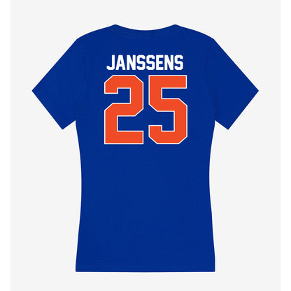 Florida - NCAA Baseball : niko janssens - Women's V-Neck T-Shirt-1