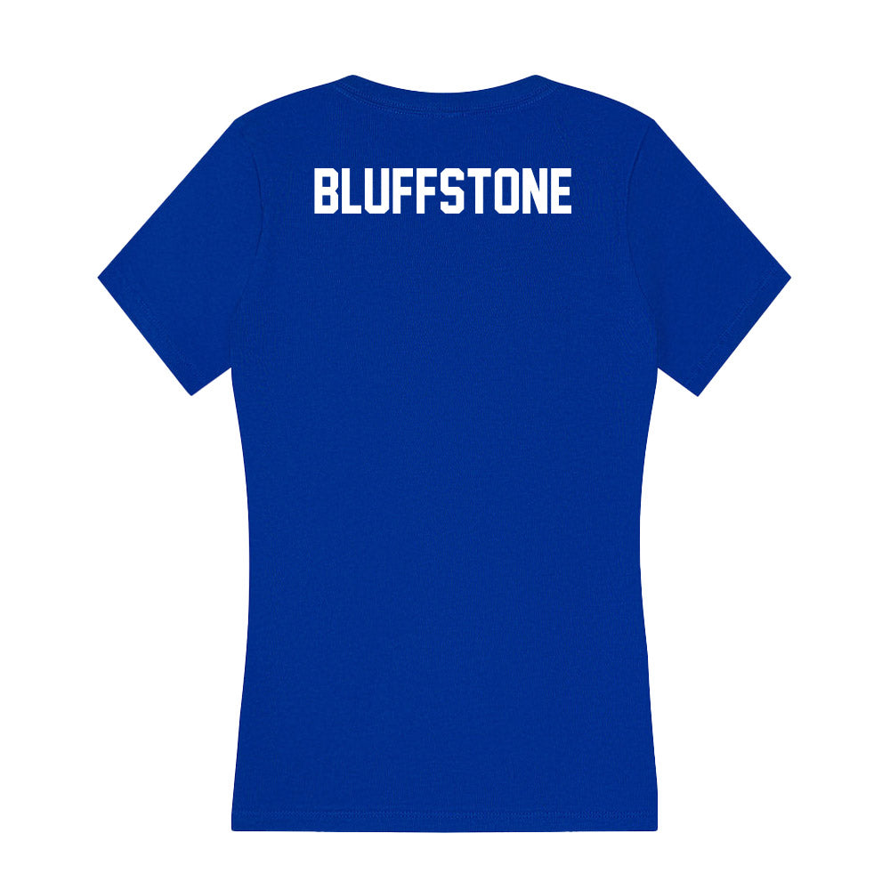 Florida - NCAA Women's Gymnastics : Kaylee Bluffstone - Women's V-Neck T-Shirt-1