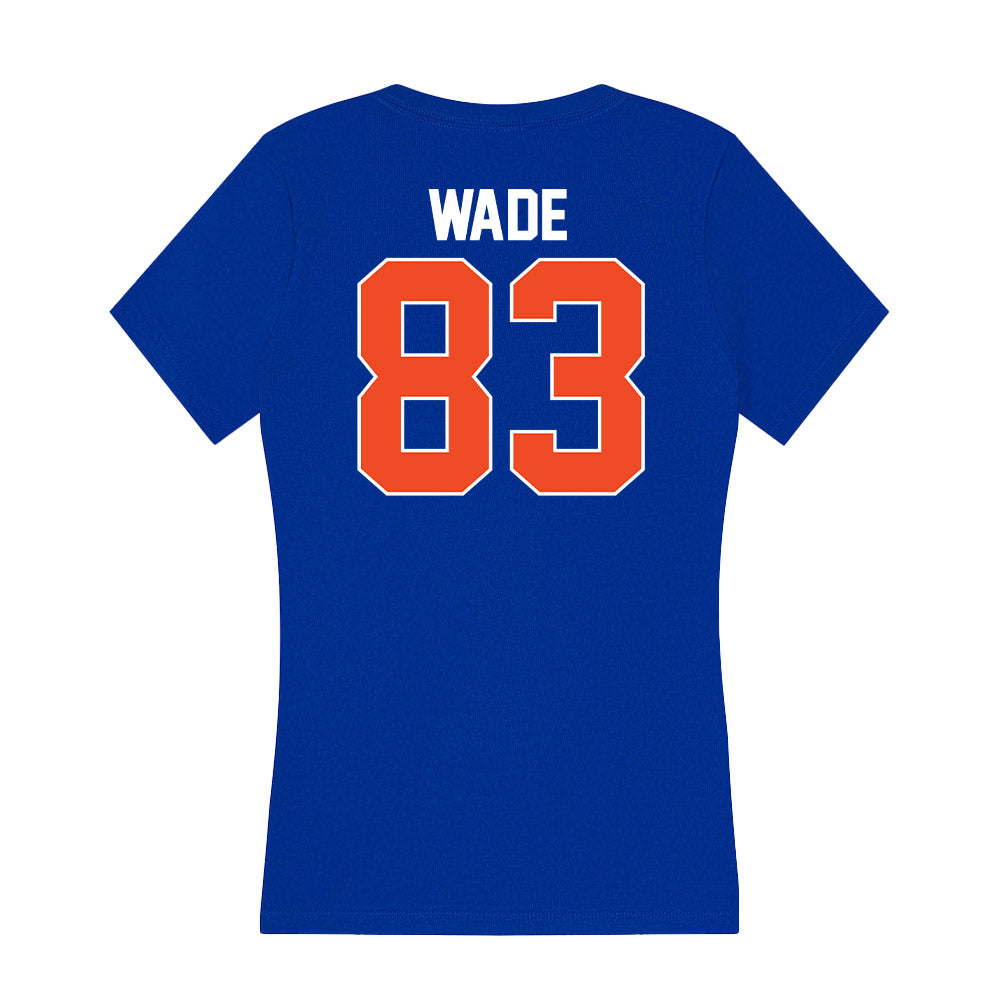 Florida - NCAA Football : Jackson Wade - Women's V-Neck T-Shirt-1