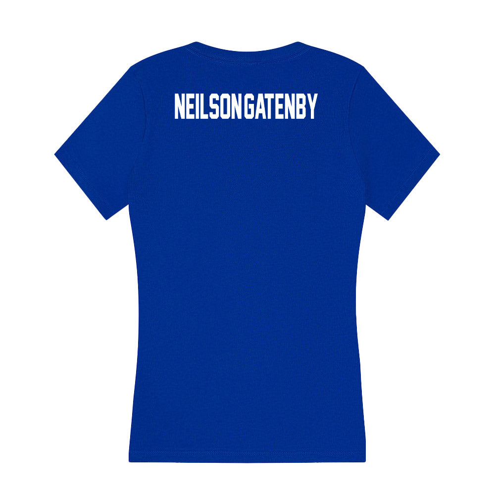 Florida - NCAA Women's Tennis : Talia Neilson-Gatenby - Women's V-Neck T-Shirt-1