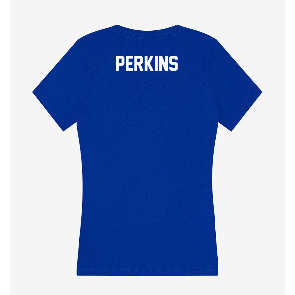 Florida - NCAA Women's Track & Field : Elaina Perkins Perkins - Women's V-Neck T-Shirt-1
