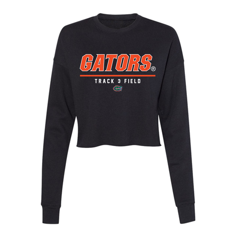 Florida - NCAA Women's Track & Field : Lindsey Kiehl - Women's Cropped Crew Fleece-0