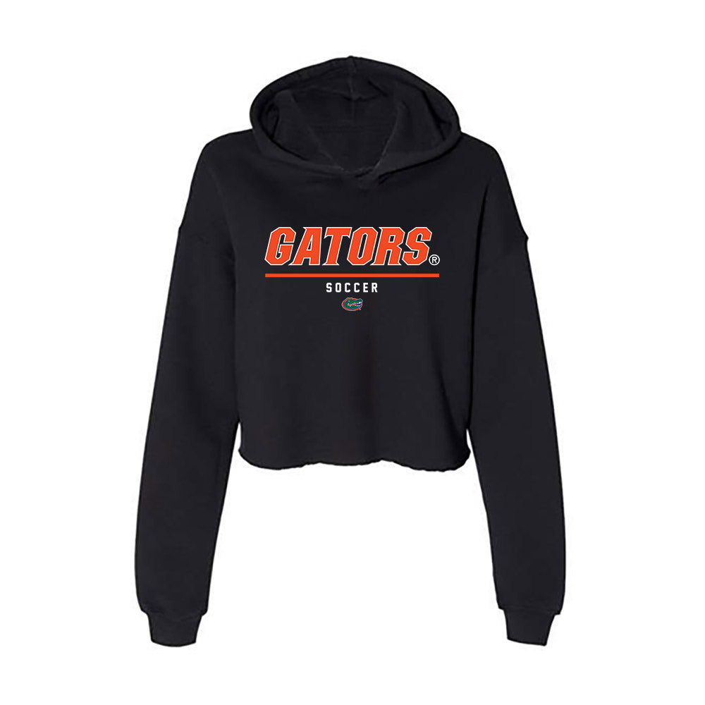 Florida - NCAA Women's Soccer : Delaney Tauzel - Women's Crop Fleece Hoodie-0