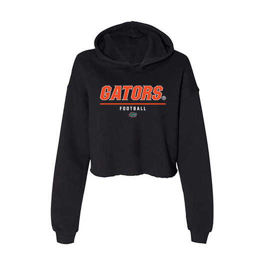 Florida - NCAA Football : LJ McCray - Women's Crop Fleece Hoodie-0