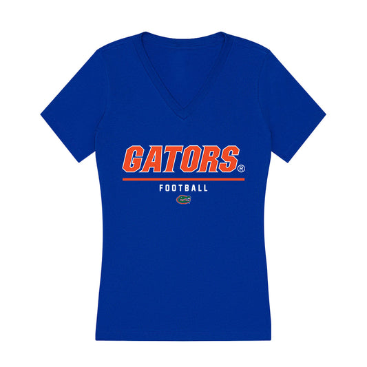 Florida - NCAA Football : David Douglas - Women's V-Neck T-Shirt-0