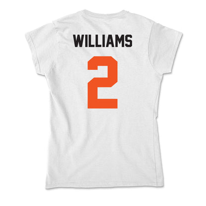 Oklahoma State - NCAA Women's Soccer : Mabry Williams - Soft Style Women’s T-Shirt-1