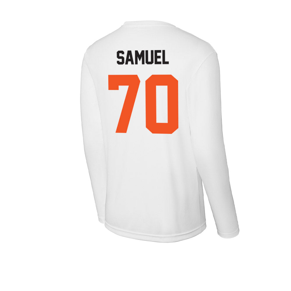 Oklahoma State - NCAA Football : Markell Samuel - Activewear Long Sleeve T-Shirt-1