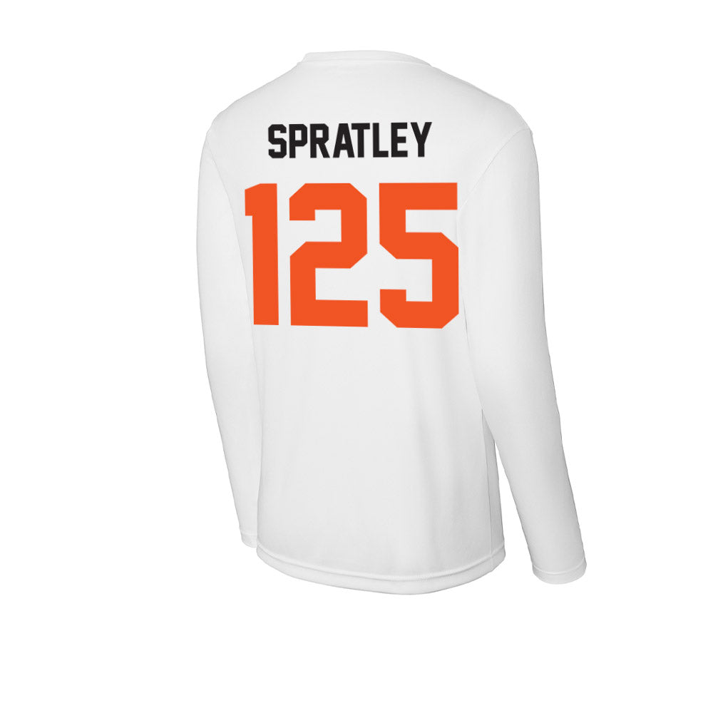 Oklahoma State - NCAA Wrestling : Troy Spratley - Activewear Long Sleeve T-Shirt