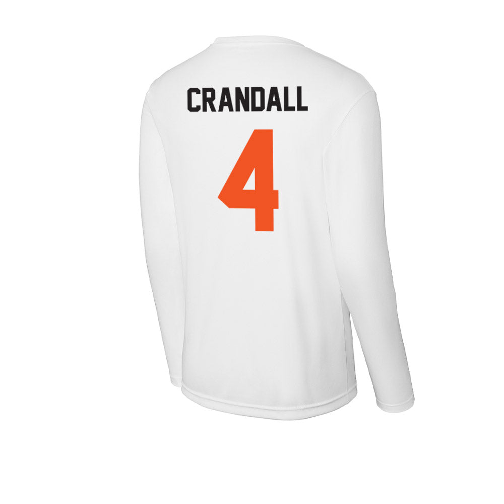 Oklahoma State - NCAA Softball : RyLee Crandall - Performance Long Sleeve T-Shirt-1