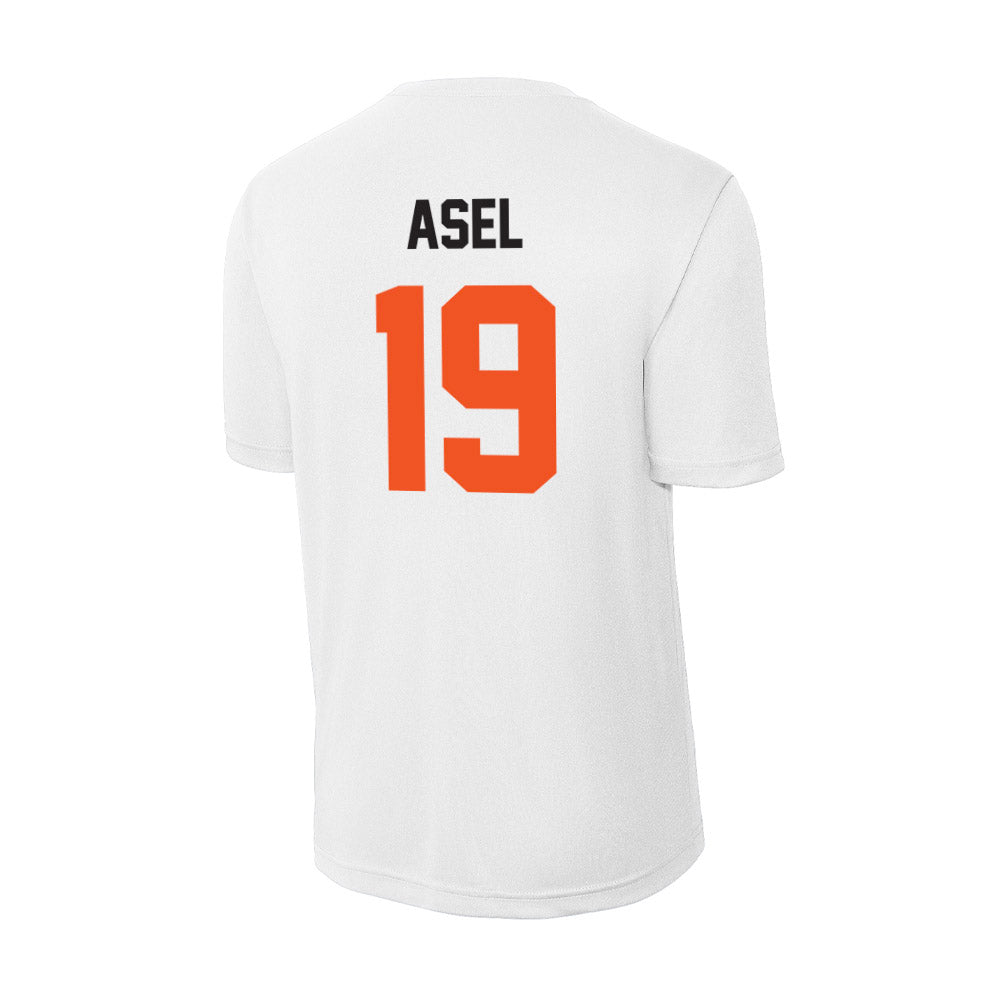 Oklahoma State - NCAA Women's Soccer : Madison Asel - Activewear T-Shirt-1