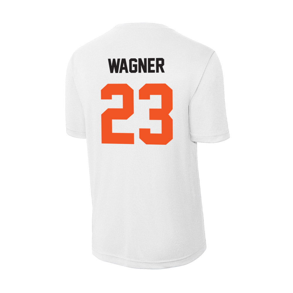 Oklahoma State - NCAA Women's Soccer : Aubrey Wagner - Activewear T-shirt