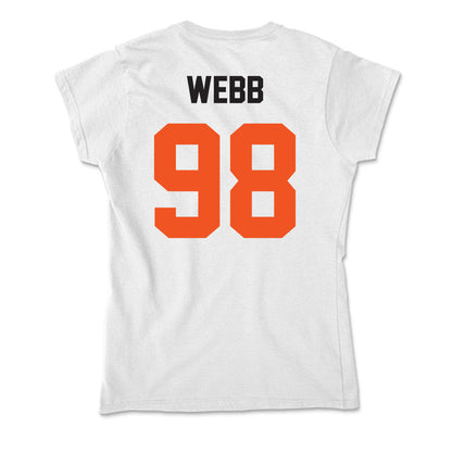 Oklahoma State - NCAA Football : Luke Webb - Soft Style Women’s T-Shirt-1