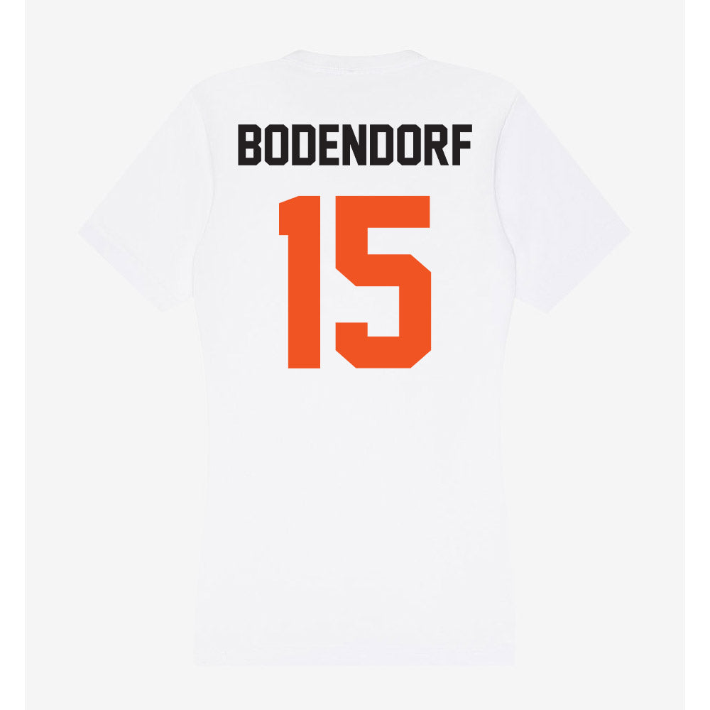 Oklahoma State - NCAA Baseball : Harrison Bodendorf - Women's V-Neck T-Shirt-1