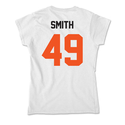 Oklahoma State - NCAA Football : Evan Smith - Soft Style Women’s T-Shirt-1