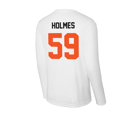 Oklahoma State - NCAA Football : Wyatt Holmes - Activewear Long Sleeve T-Shirt