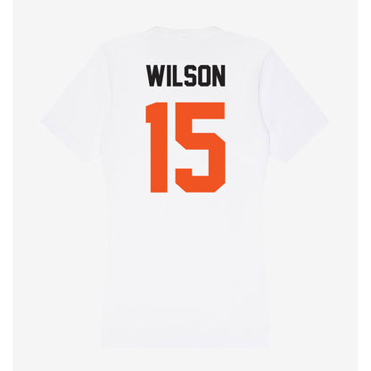 Oklahoma State - NCAA Women's Soccer : sophie Wilson - Women's V-Neck T-Shirt-1