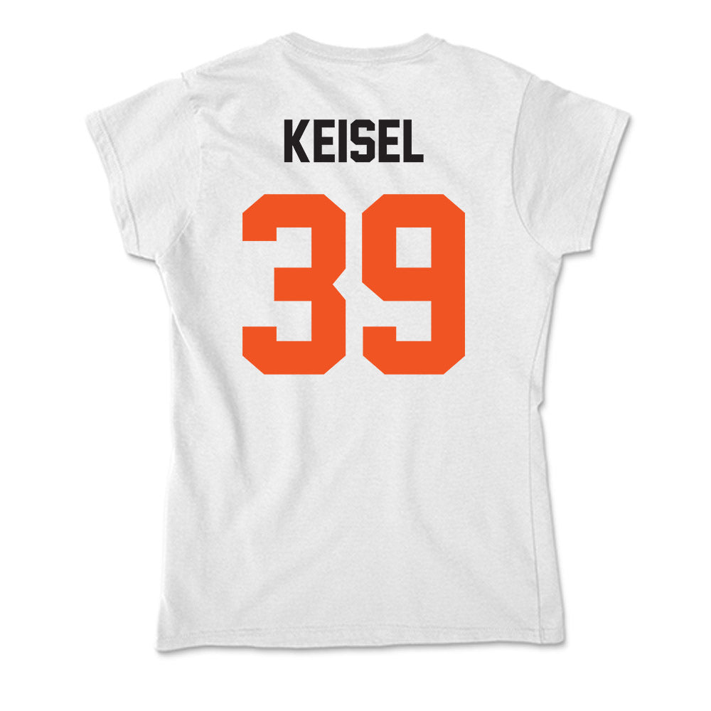 Oklahoma State - NCAA Baseball : Janzen Keisel - Soft Style Women’s T-Shirt-1