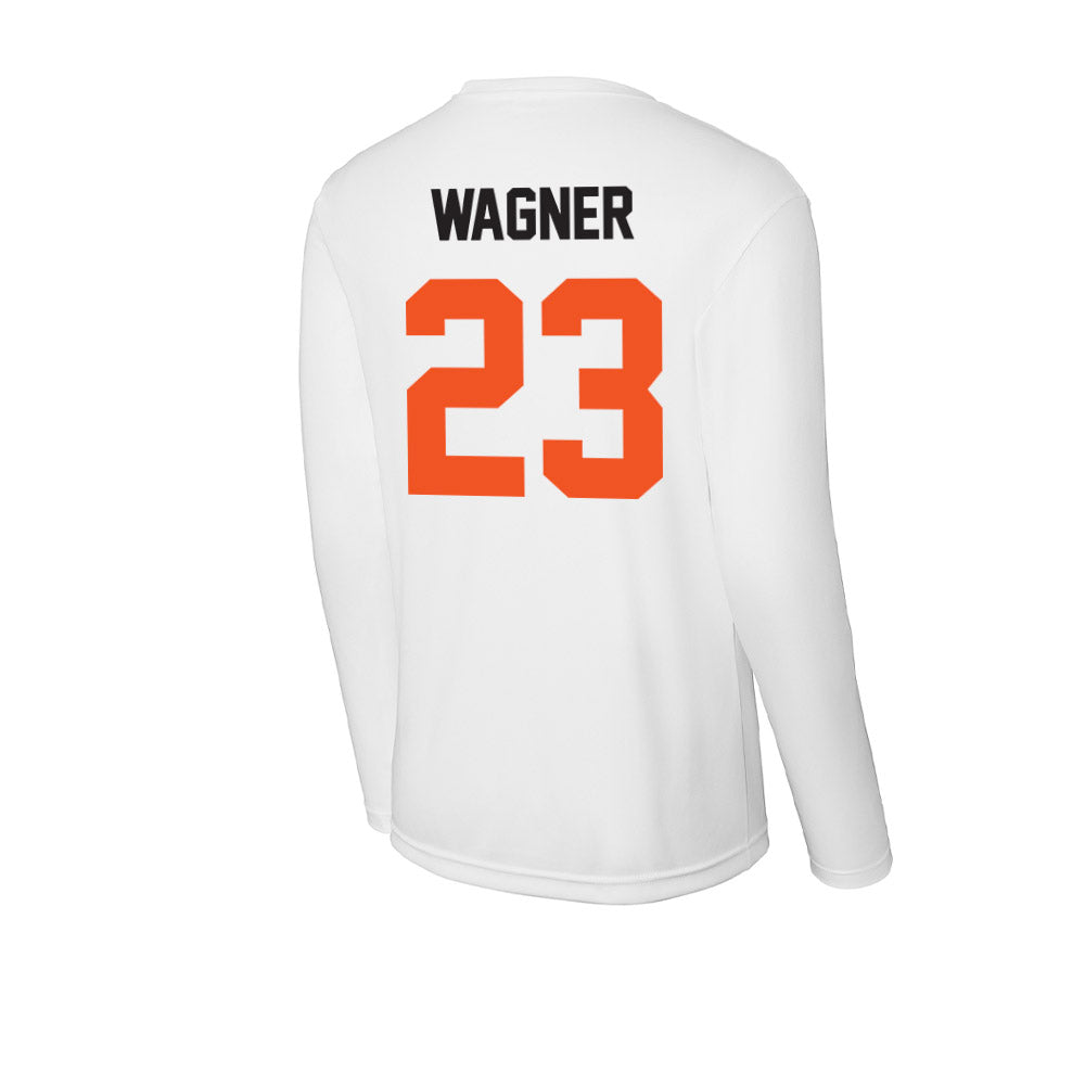 Oklahoma State - NCAA Women's Soccer : Aubrey Wagner - Activewear Long Sleeve T-Shirt