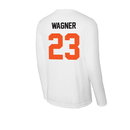 Oklahoma State - NCAA Women's Soccer : Aubrey Wagner - Activewear Long Sleeve T-Shirt