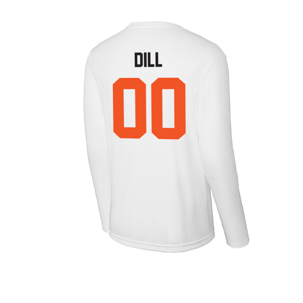 Oklahoma State - NCAA Women's Soccer : Caroline Dill - Activewear Long Sleeve T-Shirt-1